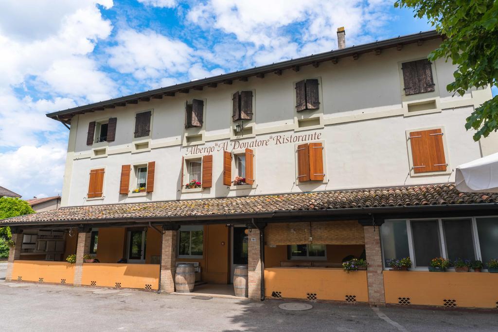 Ristorante Albergo Al Donatore Teor Екстер'єр фото