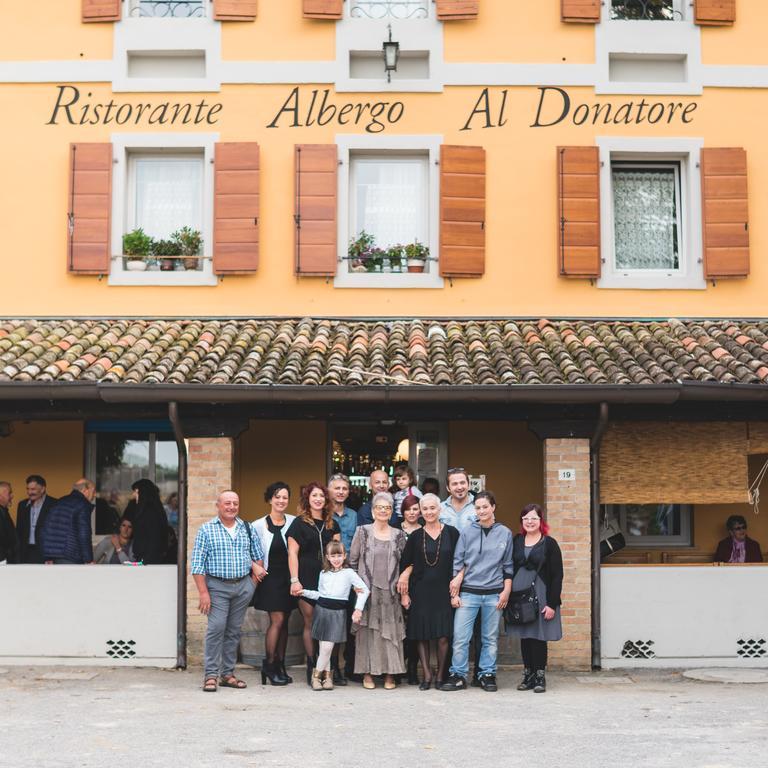 Ristorante Albergo Al Donatore Teor Екстер'єр фото